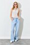 Women's Beige Shirt Collar Zippered Vest - 4