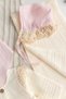 Muslin 100% Cotton Set of 8 Baby Girl Hospital Release Baby Set Newborn Set - 5