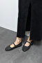 Women's Ballet Shoes with Violen Stone - 3