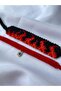 Flame Patterned Bracelet Set of 2 Handcrafted Knitted Bracelet Set with Charm Detail - 3