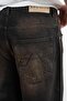 Brown Tint Baggy Denim - 4