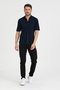 Men's Short Sleeve Summer Slim Fit Knitted Shirt 2599 - 3