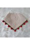 Hand Knitted Rose Hair Band /Bandana - 2