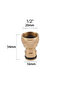 Fountain Coupling for Copper Faucet Adapter and Hose Head (1/2) - 3