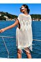 Tasseled Cotton Knitwear Pareo - 2