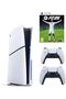 PlayStation 5 Slim Disc with Extra Dualsense White Controller and FC 25 - International Version - 3