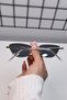 59 Ekartman Metal Cat Eye Women Unisex Men Uv400 Protection Sunglasses - 2