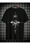 Men's Back Printed Oversize T-Shirt - 2