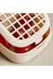 Food Strainer Drainer Bowl with Handle, Microwavable Leakable Sieve 19.5x9.2x4.5cm for Kitchen - 4