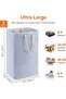 2 Pack Laundry Hamper Large Collapsible Laundry Baskets, Freestanding Waterproof Clothes Ham - 4