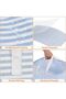 2 Pack Laundry Hamper Large Collapsible Laundry Baskets, Freestanding Waterproof Clothes Ham - 6