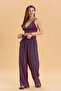 Elastic Waist Belt Detailed Summer Trousers - 4