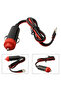 12V Car Power Supply Inverter Wire Convenient Male Plug Car Cigarette Lighter Plug Cable Socket 5... - 3