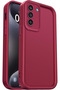 Galaxy S23 Fe Case Camera Protected Soft Textured Shock Absorbing Burgundy Silicone Cover - 2