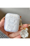 AirPods Pro2 Dreamy Pearl Shell Soft Case with Keychain for AirPods Pro and 2 Airpods 4 3 2 Wireless - 7