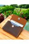 Genuine Leather Box Model Men's & Women's Card Holder Wallet - 3