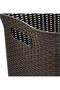50L Cedarattan Laundry Basket, Dark Brown - 6
