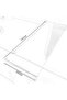 Clear Acrylic Bathtub Caddy Tray - 75x25cm Multi-Surface Organizer for Bathroom & Vanity Storage - 2