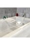Clear Acrylic Multi-Use Tray - Bathtub Caddy, Vanity Organizer & Serving Tray for Home Storage - 7