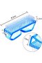 Set of 3 Nail Cleaning Brushes for Manicure and Pedicure Tools Nail Brushes - 4