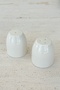 Modern Cream Porcelain Salt and Pepper Shakers Set 5,5X5 cm - 3