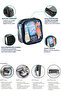 Single Transparent Travel, Storage, Makeup Bag - Water Proof Fabric - 5