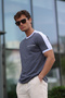 Men's Printed Slim Fit 100% Cotton T-Shirt