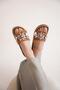 Narrow Fit Imelda Imported Special Series Sea Shell Stone Detail Comfort Women's Slippers Camel (Narrow Fit) - 3