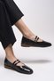 Sephlynthi Women's Ballerinas 0012202   Black Patent Leather - 2