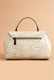 Handmade Italian Style 100% Real Genuine Leather Women's Long Strap Lockable Handbag - Vostro20219 - 5