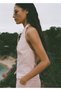 Blouse with Halter Neckline with Ties - 4