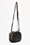 Women's Double Eyed Long Strap Quilted Gold Detailed Hand and Shoulder Bag - 7