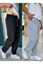 2-Piece Pipe Leg Sweatpants 2 Thread Seasonal Loose Leg (Full Fit) - 2