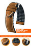 24mm Fossil-Welder-Casio-Seiko-Omega-Armani Watch Compatible Leather Silicone Watch Band Strap