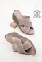 Ice Genuine Leather Women's Wedge Heeled Shoes 20536