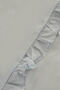 Pure Ruffle 100% Cotton Double Duvet Cover Set Light Blue - 6