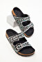 Black Women's Slippers 20567 - 2