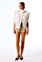 Glare High Waist Mini Shorts (Mink) - 5