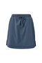 Women Sportswear Fit Solid Outdoor Skort, Blue - 2