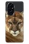 Huawei Honor 200-Pro Case Color Silicone Printed Cover Noble Lion Tiger