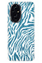 Huawei Honor 200-Pro Case Colorful Silicone Printed Cover Shimmering Zebra
