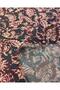 Cotton Viscose Voile Dark Blue Burgundy Colors Width: 135 cm - 6