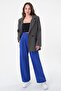 Anthracite Double Button Blazer Jacket - 3