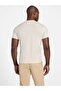 Ss Emb Pima Crew Men's Beige T-Shirt M4Gp39K7Hd0-G1V7 - 5