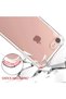 Case for iPhone 7 Plus Case Ultra Protection Transparent Anti Shock Case + Glass Screen Protector - 3