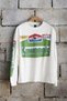 Unisex White Long Sleeve Kawasaki Racing Biker T-Shirt - 3