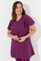Purple Freya Tunic Bikini Top - 2
