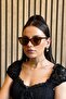 Brown Women's Sunglasses - 2