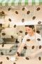 Coffee Beans, Decorative Coffee Shop Coffee Corner Decoration Stickers Self-Coloring 84 Pcs. - 5