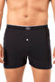 Özkan 0041 3-Pack Men's 100% Cotton Ribbed Classic Comfortable Cut Towel Waist Single Jersey Combed Cotton Boxer - 2